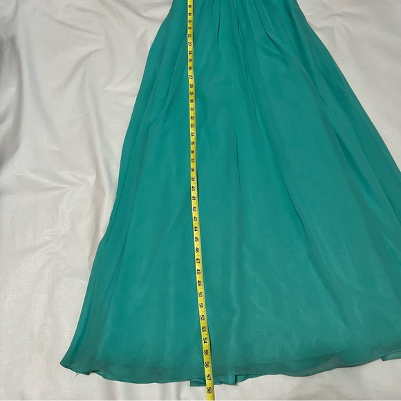 Azazie Aqua Bridesmaid Dress Size C - Custome - Picture 3 of 14